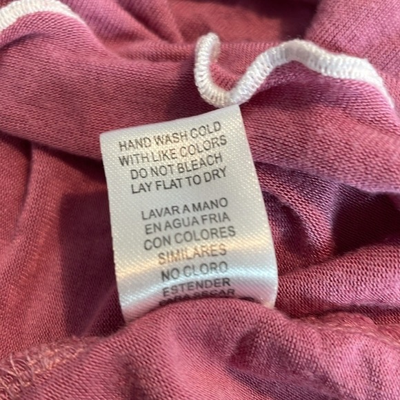 Womens Ruffle Trim Top Short Sleeve Shirt Cute Casual Everyday - Picture 4 of 12